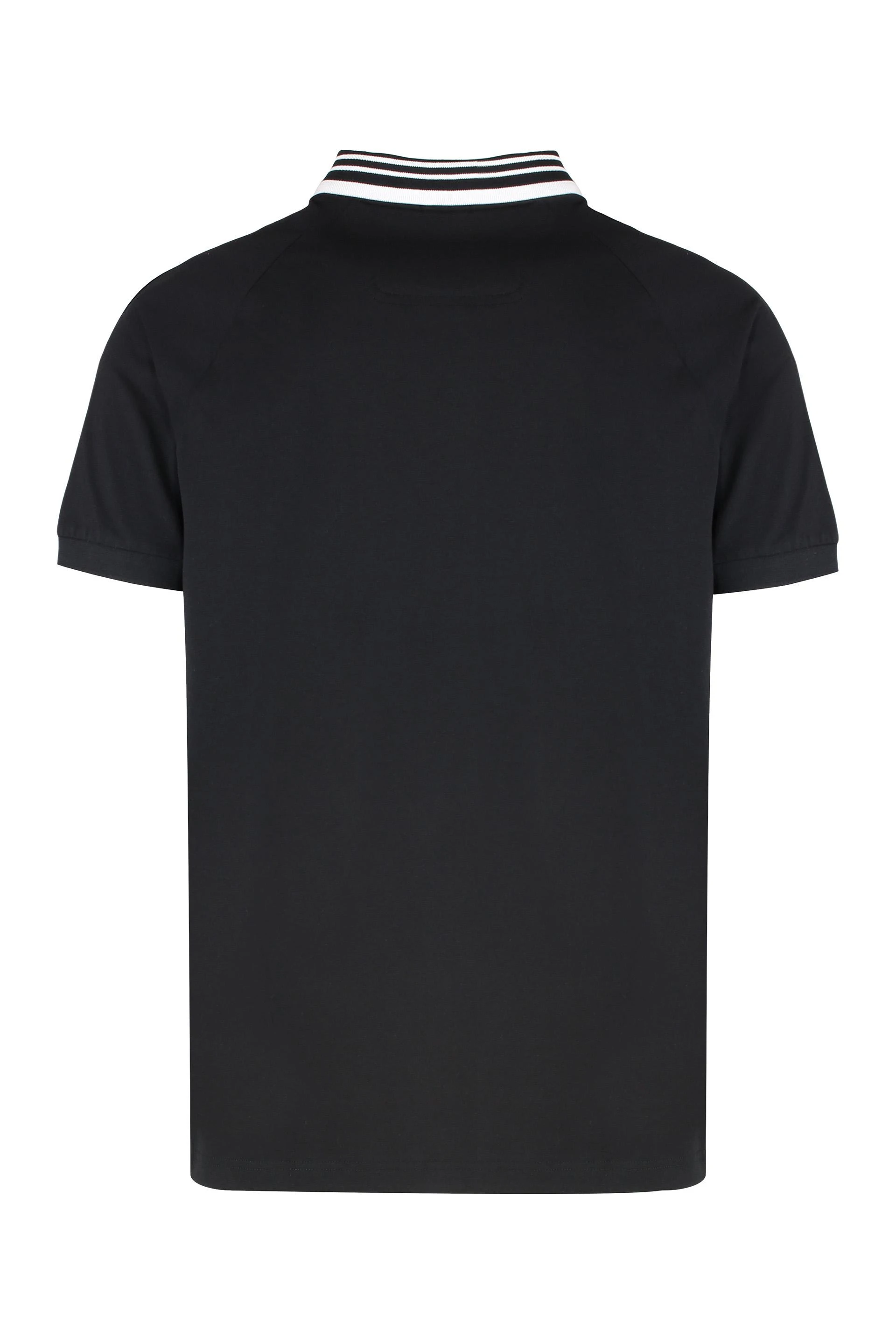 商品Hugo Boss|Hugo Boss 男士POLO衫 50538176001 黑色,价格¥878,第3张图片详细描述