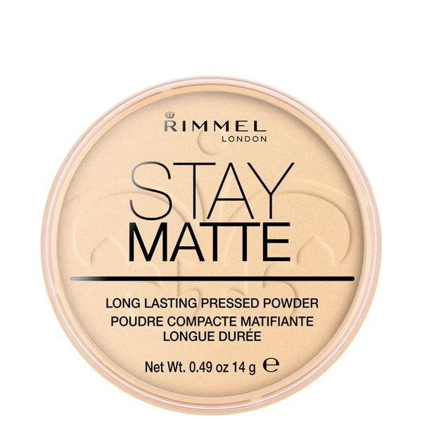商品Rimmel|Rimmel Stay Matte Pressed Powder - Transparent,价格¥56,第1张图片