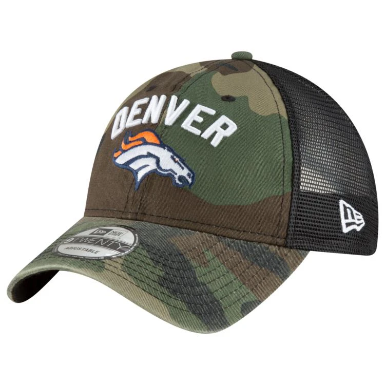 商品New Era|New Era NFL 9Twenty Rugged Stack Camo Trucker Cap - Men's,价格¥150,第1张图片
