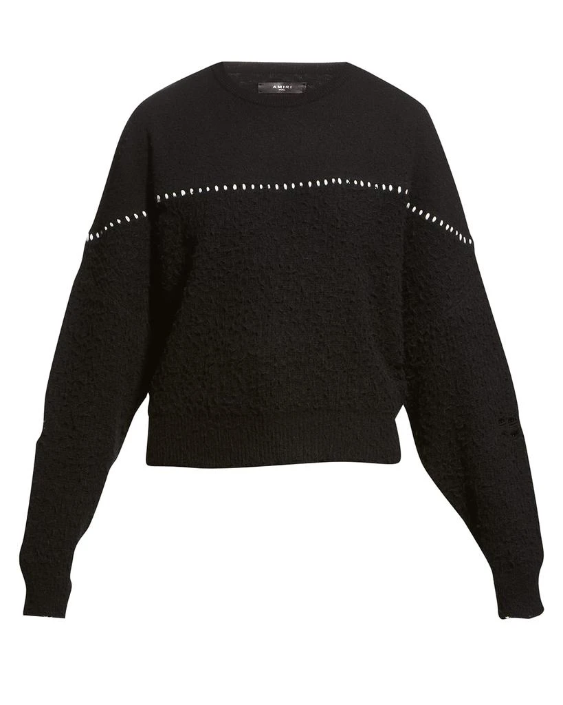 商品AMIRI|Ribbed Crew-Neck Pullover,价格¥1865,第2张图片详细描述