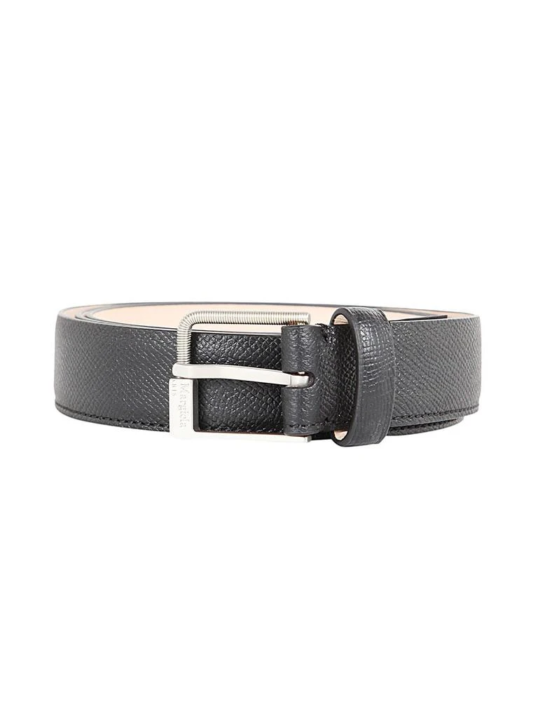 商品MAISON MARGIELA|Maison Margiela Logo Engraved Buckle Belt,价格¥1705,第1张图片