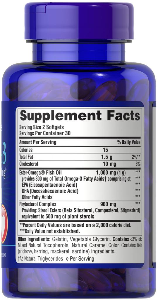Top Sellers: Omega-3 Fish Oil Plus Cholesterol Support*商品第6张图片规格展示
