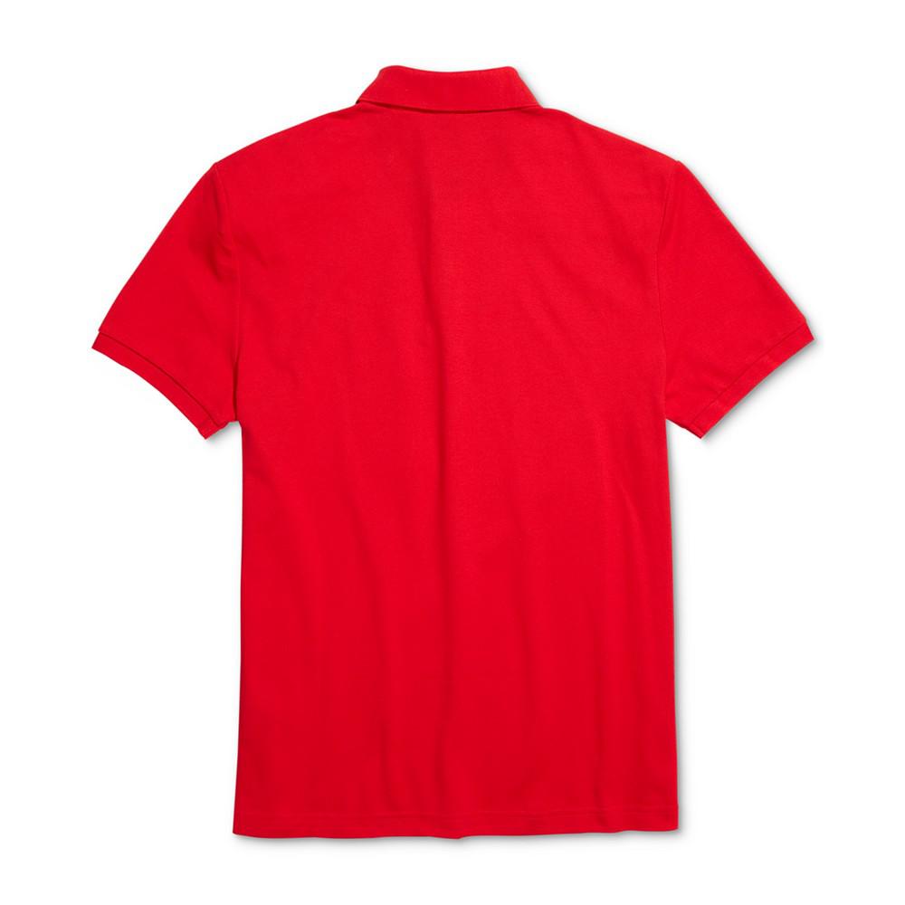 Men's Custom-Fit Ivy Polo Shirt with Magnetic Closure商品第2张图片规格展示