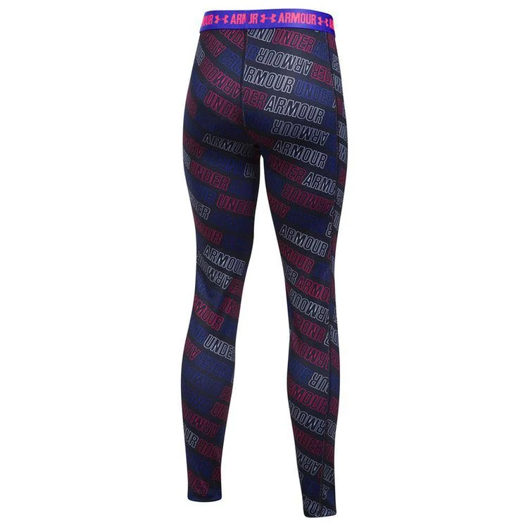 商品Under Armour|Under Armour HeatGear® Geo-Print Leggings 大女童运动打底裤,价格¥300,第3张图片详细描述