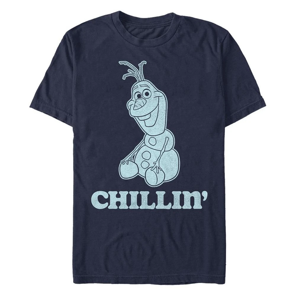 商品Disney|Disney Men's Frozen Olaf Chillin, Short Sleeve T-Shirt,价格¥185,第1张图片