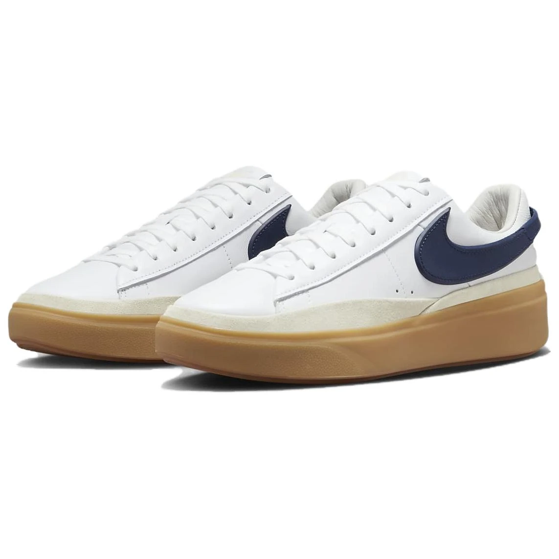 商品[国内直发] NIKE|[预售3天]Blazer Phantom Low舒适百搭 防滑耐磨 低帮 板鞋 男款 白色,价格¥572,第4张图片详细描述