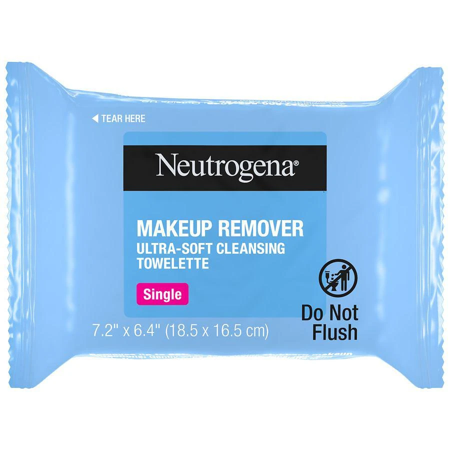 商品Neutrogena|Cleansing Makeup Remover Wipes, Individually Wrapped Unspecified,价格¥79,第3张图片详细描述