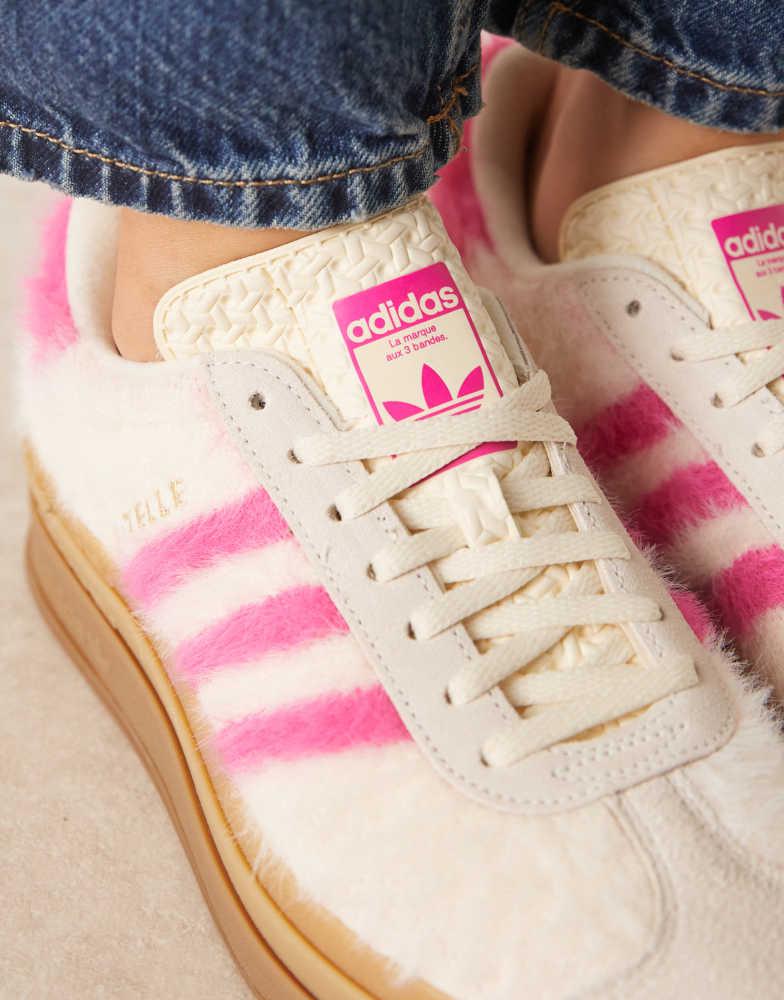 adidas gazelle silver green womens Replacement Laces for adidas Gazelle Blue Pink Pink Blue Braid / 120 cm / 47 in / Sawtooth Laces