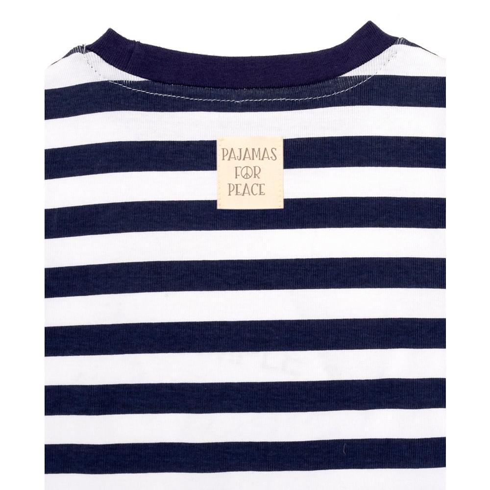 商品Pajamas for Peace|Nautical Stripe Baby Boys and Girls 2-Piece Pajama Set,价格¥199,第5张图片详细描述