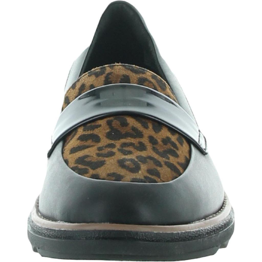 Clarks Womens Sharon Gracie Leather Sip On Loafers商品第5张图片规格展示