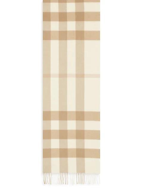 商品Burberry|Check Cashmere Scarf,价格¥4287,第5张图片详细描述