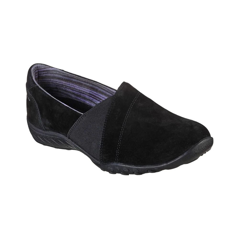 商品SKECHERS|Women's Relaxed Fit: Breathe-Easy - Kindred Slip-On Casual Sneakers from Finish Line,价格¥225,第1张图片