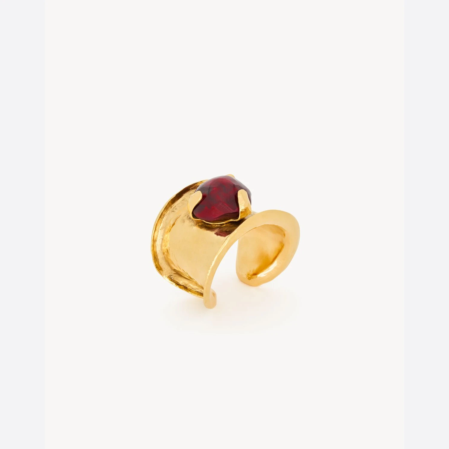 商品Yves Saint Laurent|【预售】 YSL圣罗兰 25春夏 女士 手镯 珐琅、树脂和金属手镯 830645Y15E28072,价格¥13657,第1张图片
