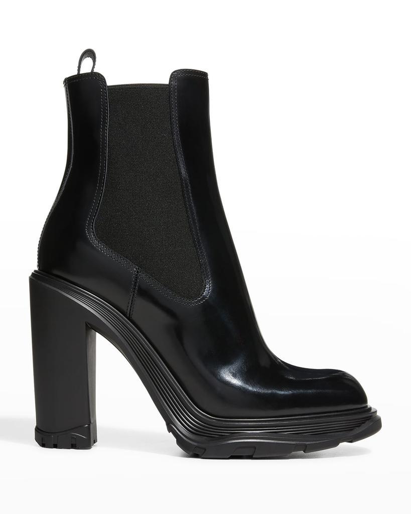 商品Alexander McQueen|Tread Heeled Chelsea Boots,价格¥8645,第1张图片
