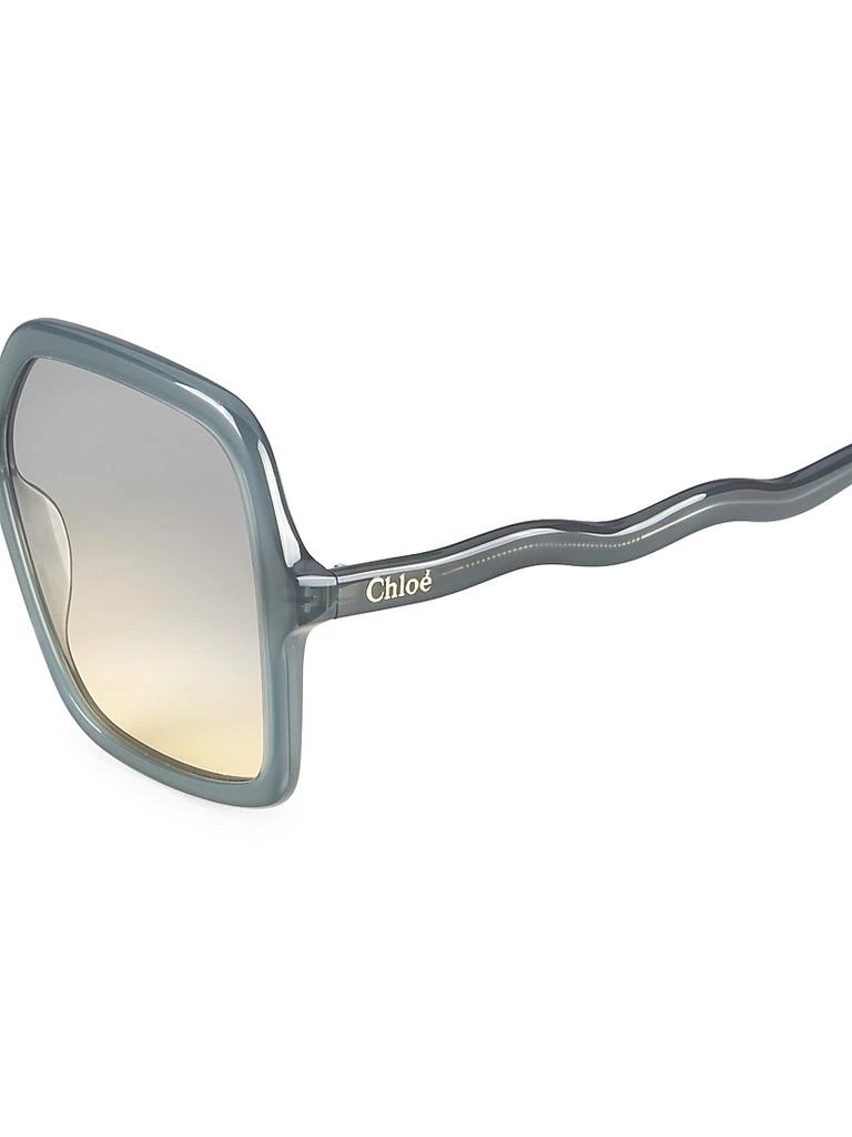 商品Chloé|Zelie 58MM Square Sunglasses,价格¥2692,第3张图片详细描述