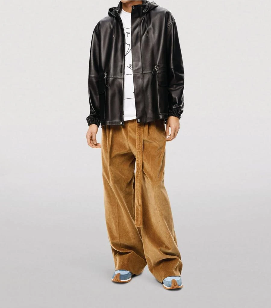 商品Loewe|Leather Hiking Jacket,价格¥33802,第2张图片详细描述