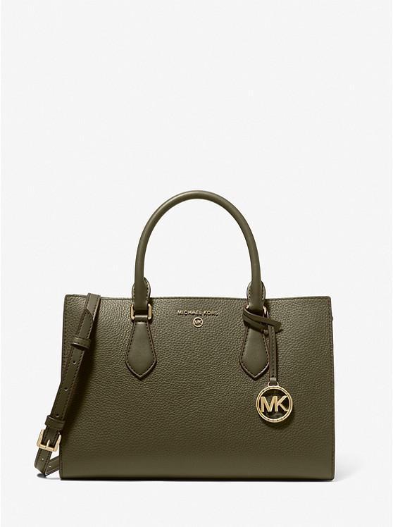 商品Michael Kors|Valerie Medium Pebbled Leather Satchel,价格¥1014,第1张图片