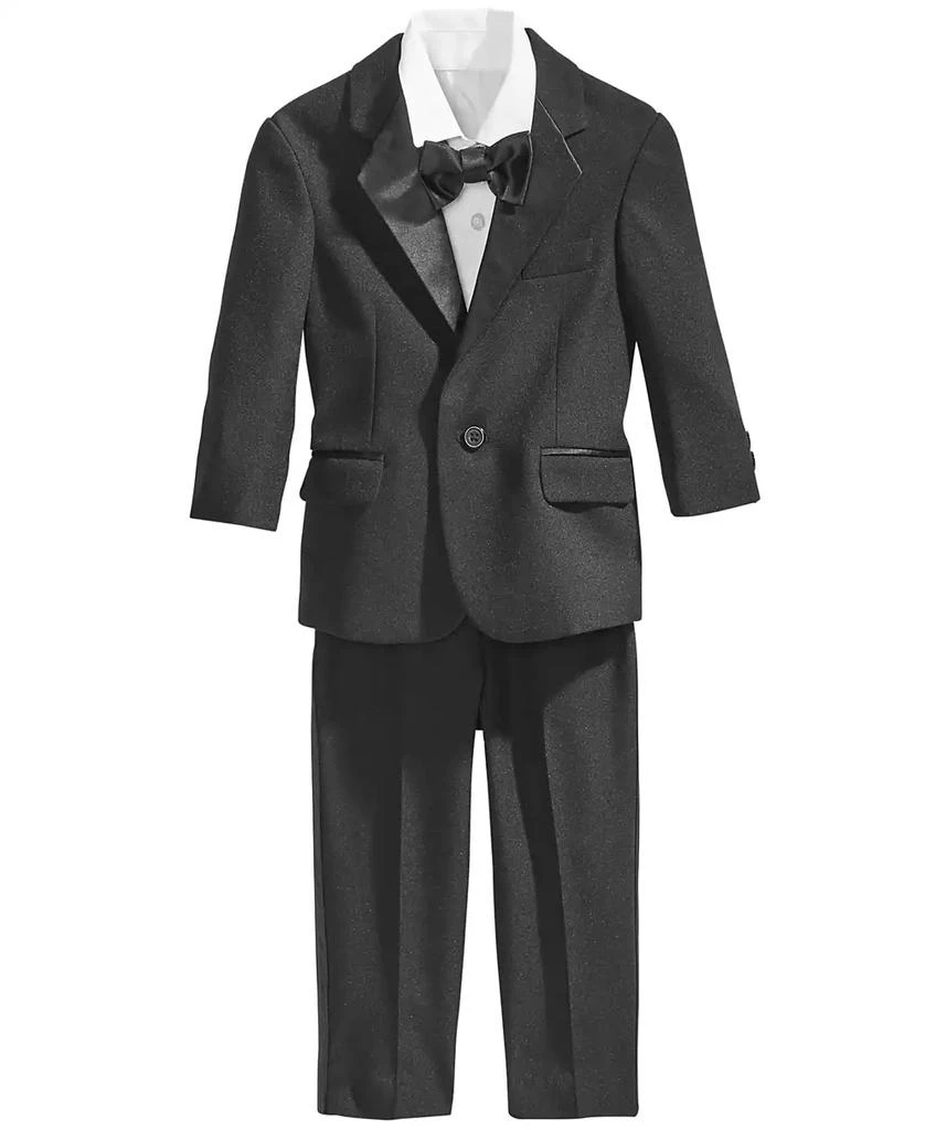 商品Nautica|Baby Boys Tuxedo Suit, Shirt and Bowtie, 4 Piece Set,价格¥300,第2张图片详细描述