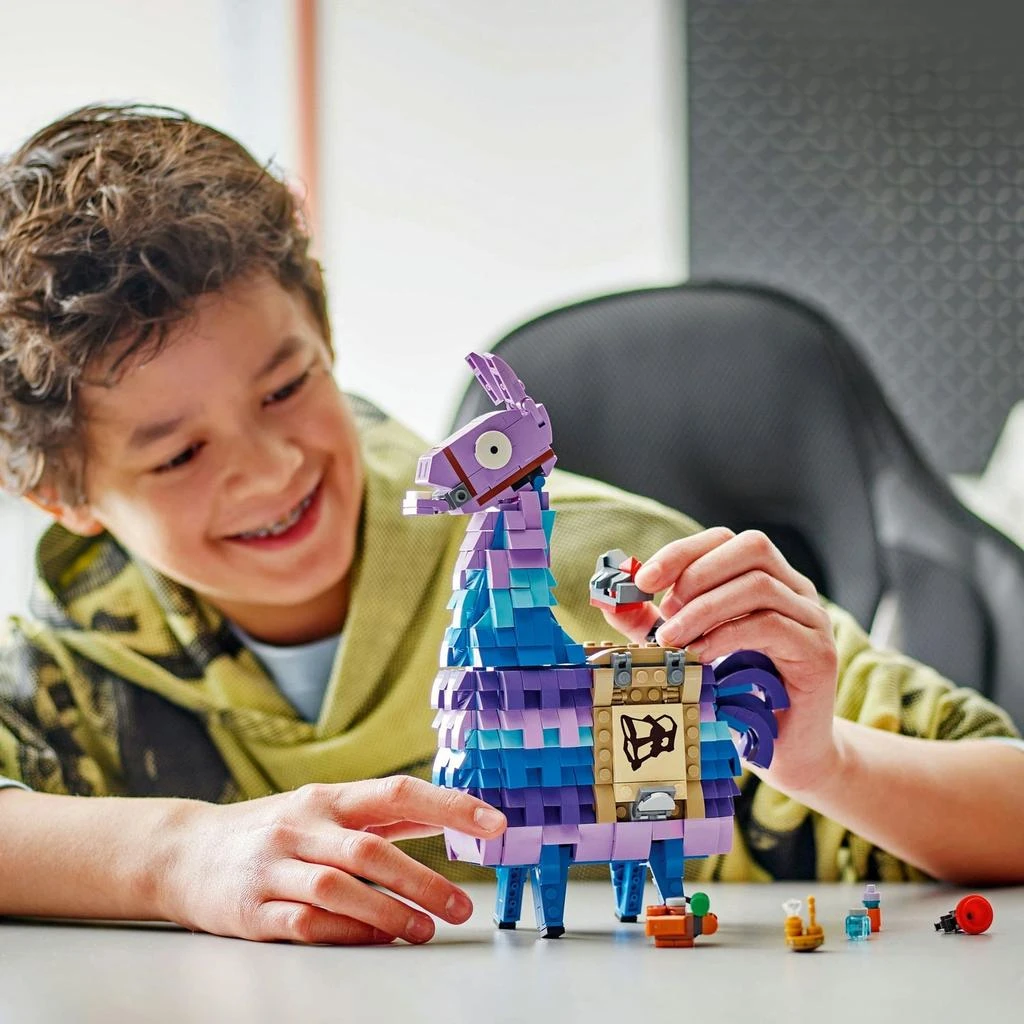 商品LEGO Fortnite Supply Llama Video Game Character Toy 77071,价格¥431,第4张图片详细描述