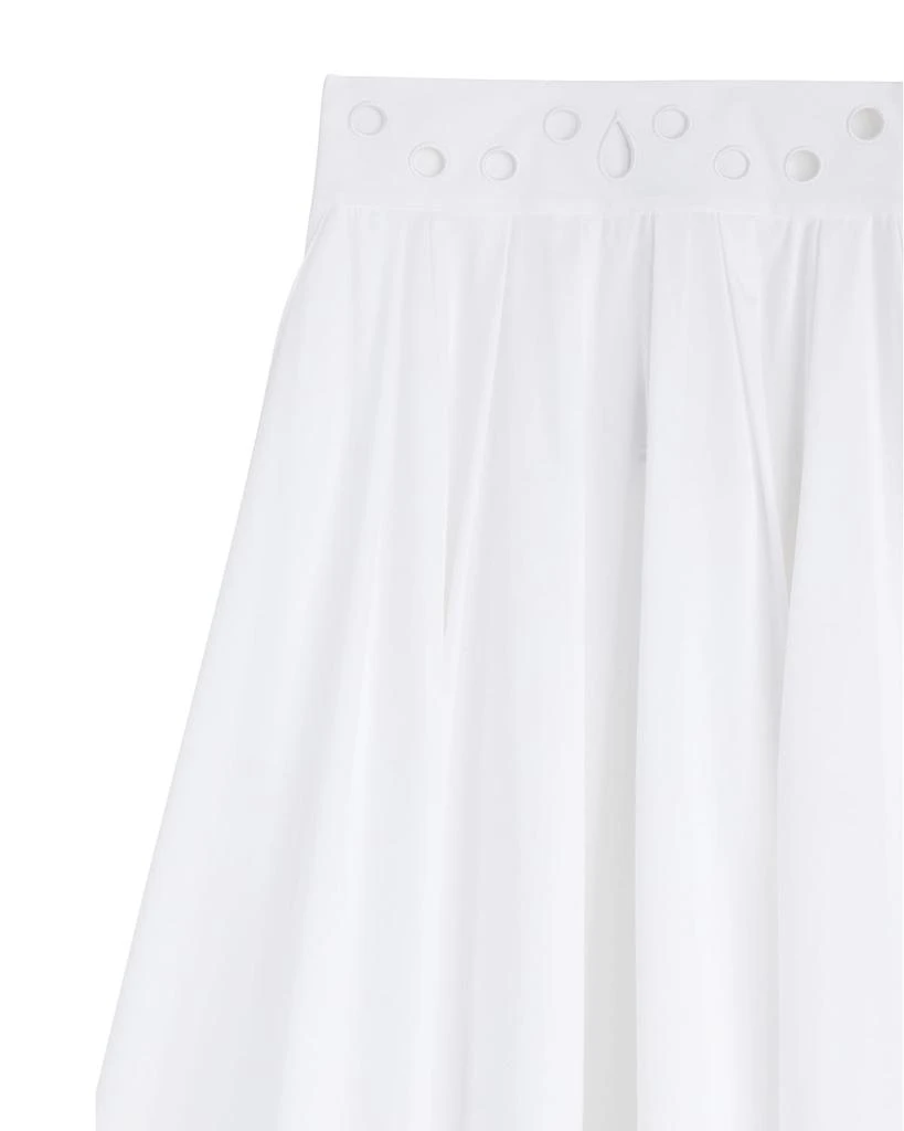 商品Rosie Assoulin|Eyelet Pleated Maxi Skirt,价格¥2306,第5张图片详细描述