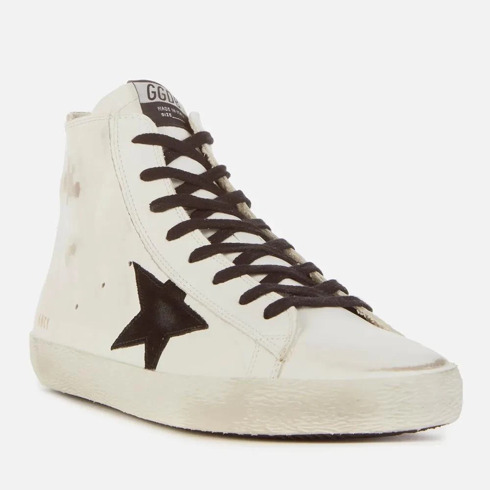 商品Golden Goose|Golden Goose Men's Francy Leather Hi-Top Trainers,价格¥3454,第3张图片详细描述