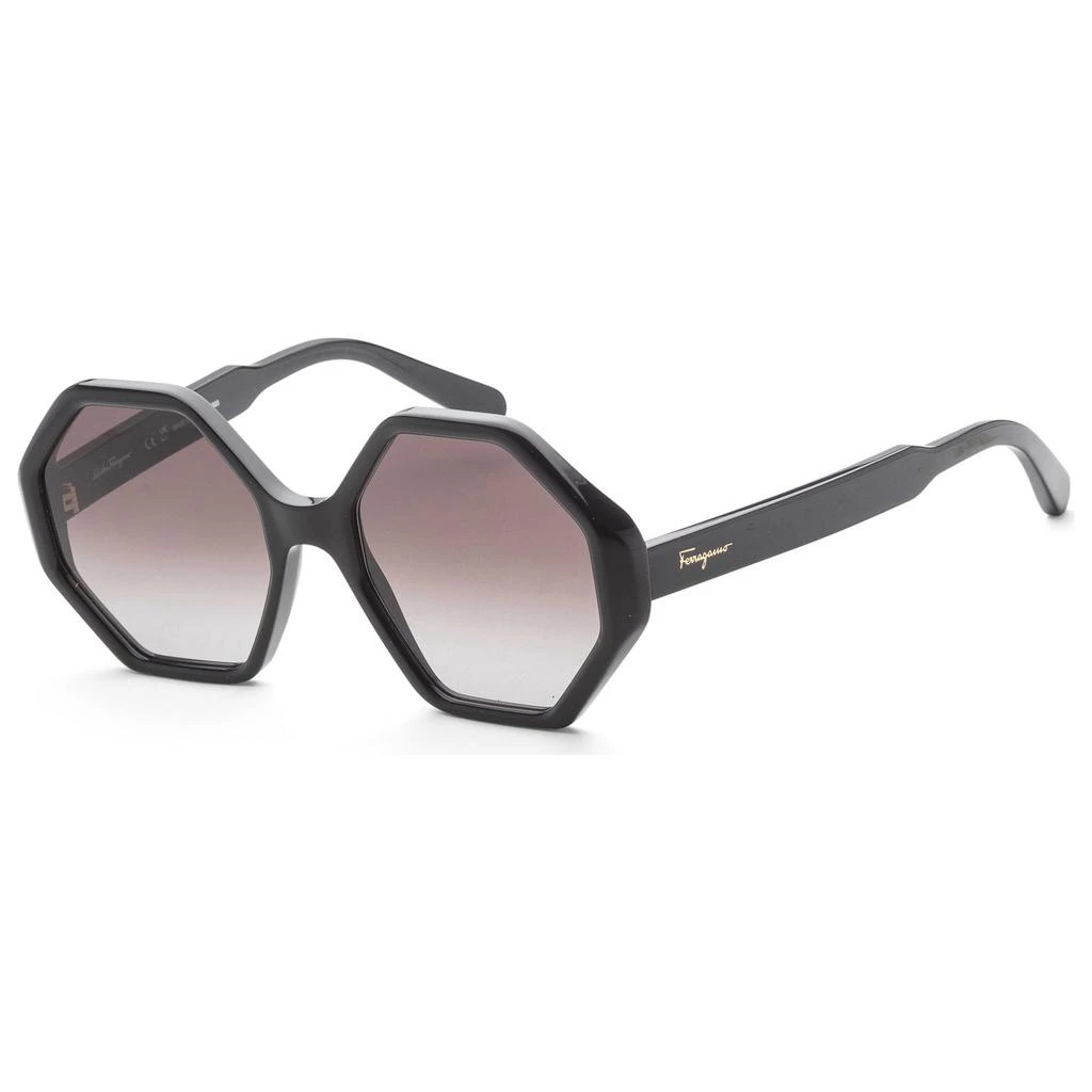 商品Salvatore Ferragamo|菲拉格慕女款黑色醋酸纤维 太阳镜,价格¥528,第1张图片