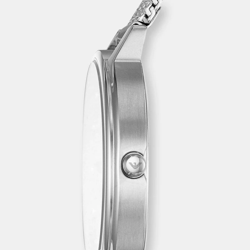 商品Emporio Armani|Emporio Armani Women's Kappa AR11128 Silver Stainless-Steel Japanese Quartz Dress Watch ONE SIZE,价格¥1175,第2张图片详细描述