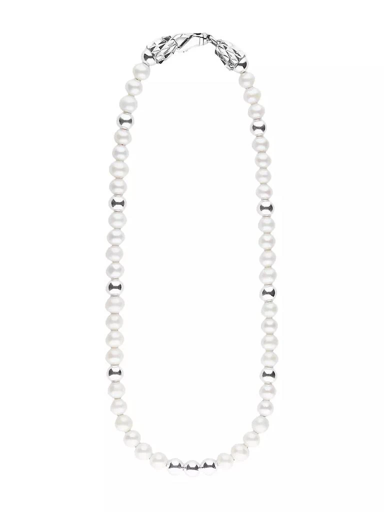 商品Emanuele Bicocchi|Sterling SIlver & Freshwater Pearl Beaded Necklace,价格¥4492,第1张图片