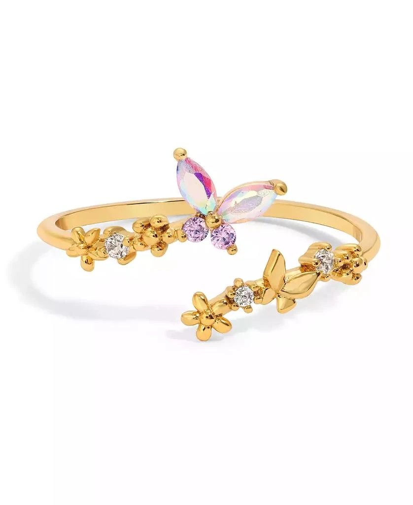 商品Girls Crew|Crystal Multi-Color Dance of the Butterfly Adjustable Ring,价格¥304,第1张图片