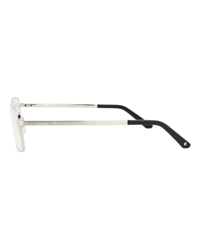 商品Cartier|Square-Frame Metal Optical Frames,价格¥1780,第3张图片详细描述
