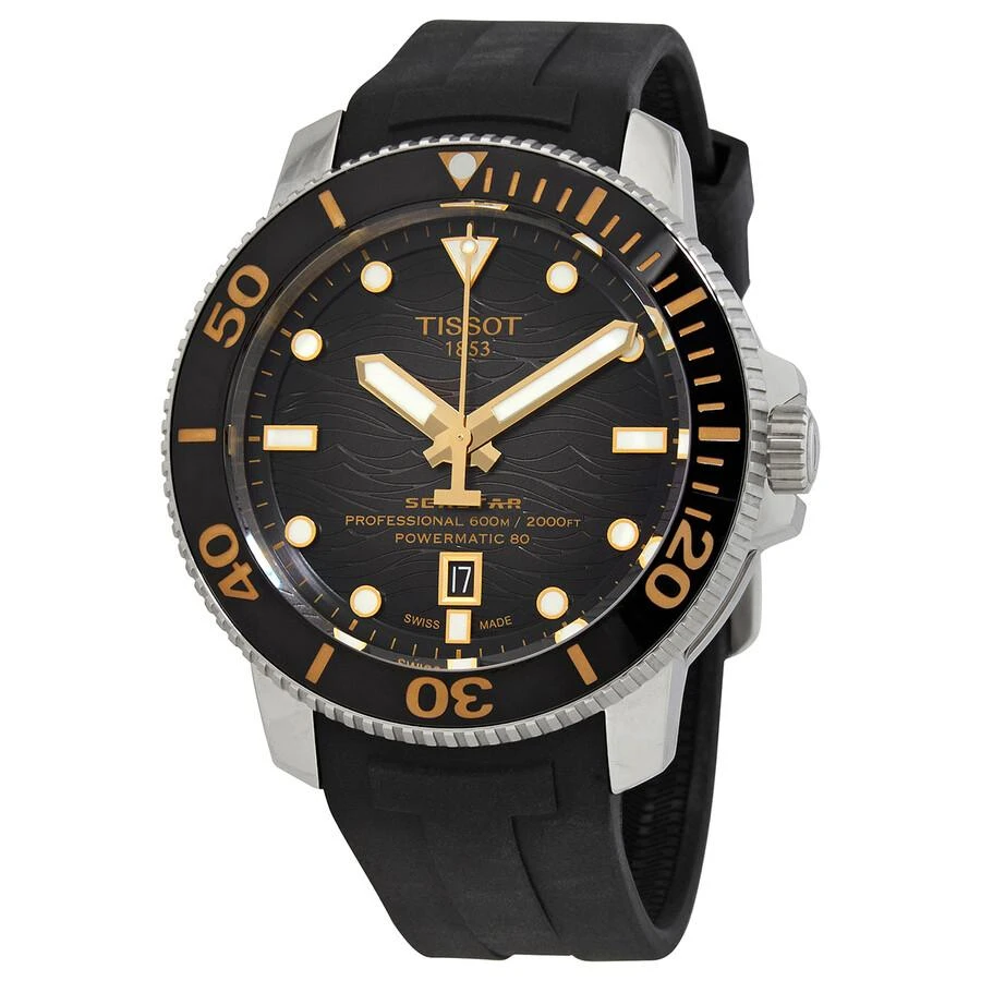 商品Tissot|Seastar 2000 Automatic Graded Grey Dial Men's Watch T120.607.17.441.01,价格¥5836,第1张图片