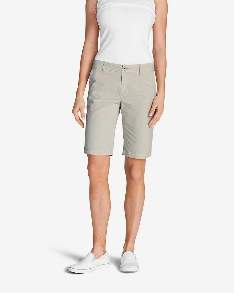 商品Eddie Bauer|女士Women's Adventurer Ripstop Bermuda Shorts,价格¥261,第1张图片