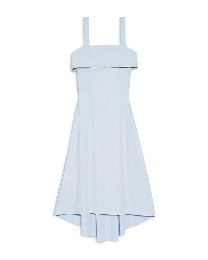 商品Theory|Layered Linen Midi Dress,价格¥869,第5张图片详细描述