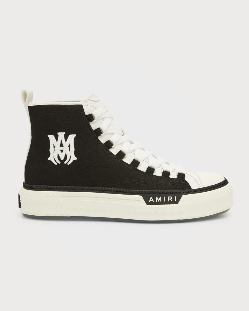 Men's MA Court Canvas High-Top Sneakers商品第1张图片规格展示