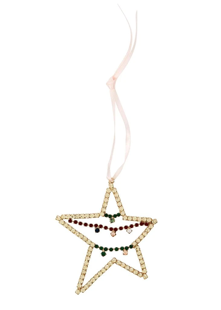 商品ROSANTICA|Star embellished gold-tone Christmas ornament,价格¥858,第1张图片