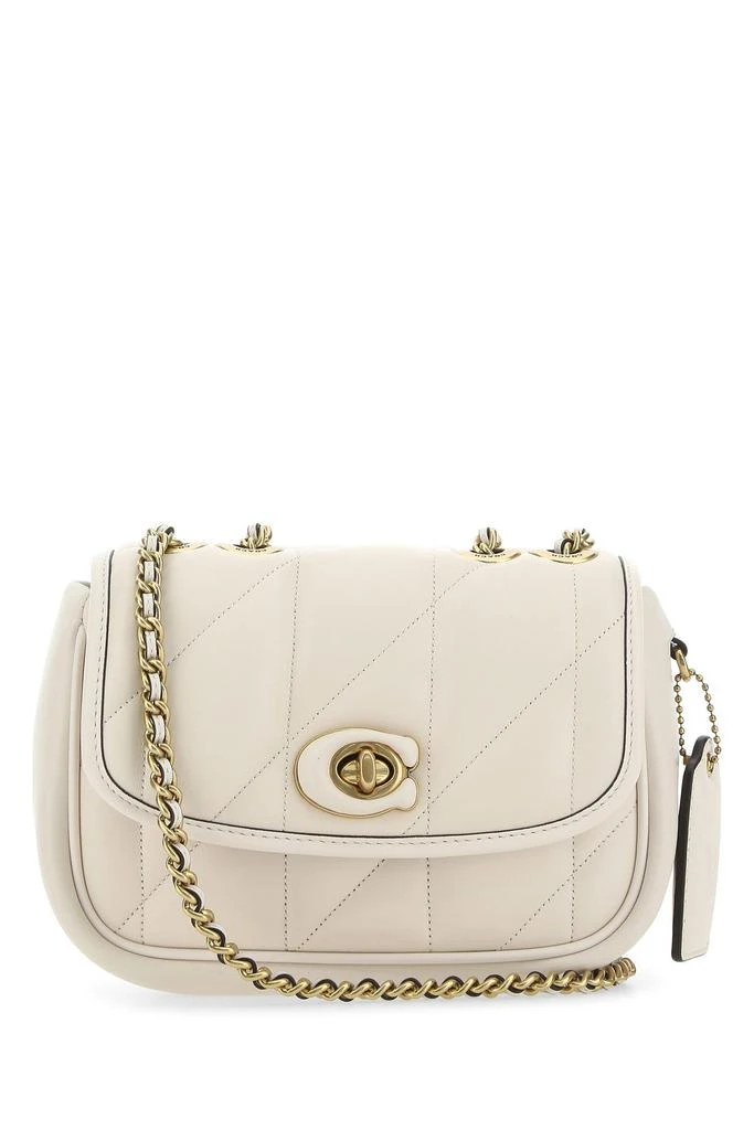 商品Coach|Ivory leather Pillow Madison 18 crossbody bag  Nd Coach Donna,价格¥4102,第1张图片