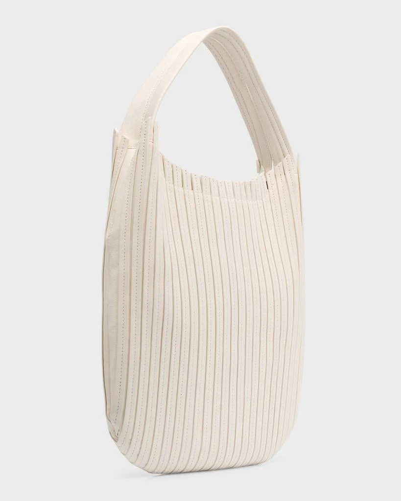 Noah Small Tote Bag in Striped Leather 商品