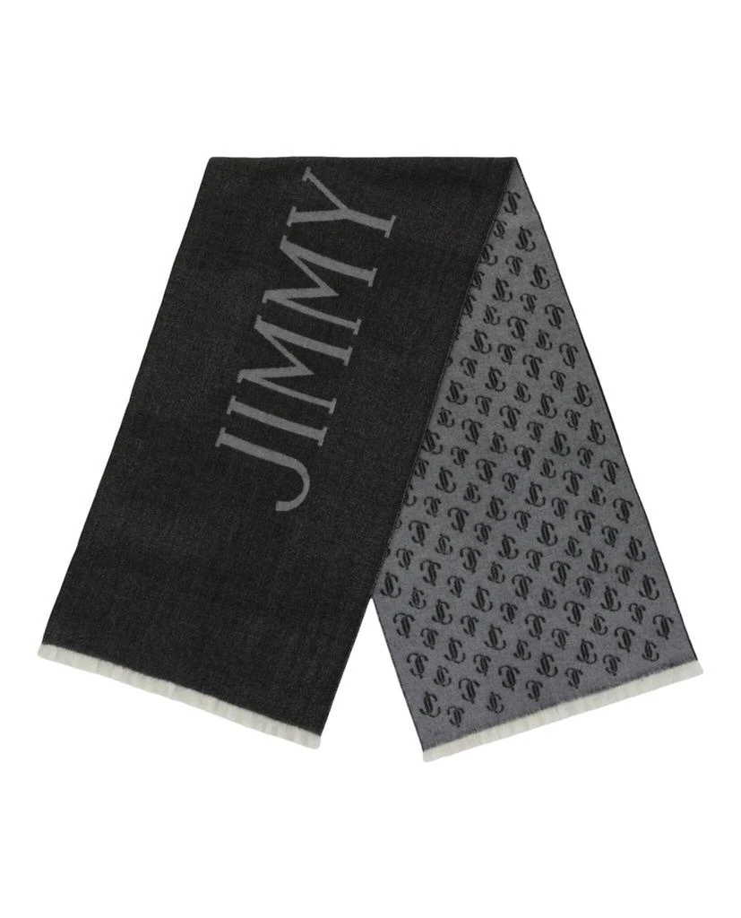 商品Jimmy Choo|Wool Logo Scarf,价格¥2266,第2张图片详细描述