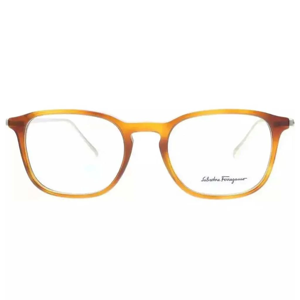 商品Salvatore Ferragamo|Salvatore Ferragamo Men's Eyeglasses - Lt Tort Frame | SALVATORE FERRAGAMO SF2846 212,价格¥477,第2张图片详细描述