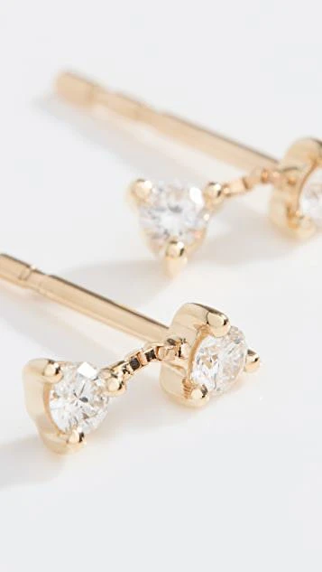 商品Effy|14k 双独立钻石链条耳钉,价格¥6758,第3张图片详细描述