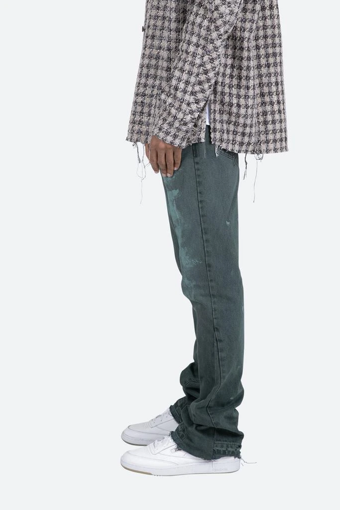 商品MNML|B415 Flare Denim - Olive,价格¥440,第3张图片详细描述