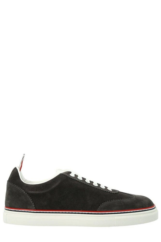商品Thom Browne|Thom Browne RWB Striped Low-Top Sneakers,价格¥2512,第1张图片
