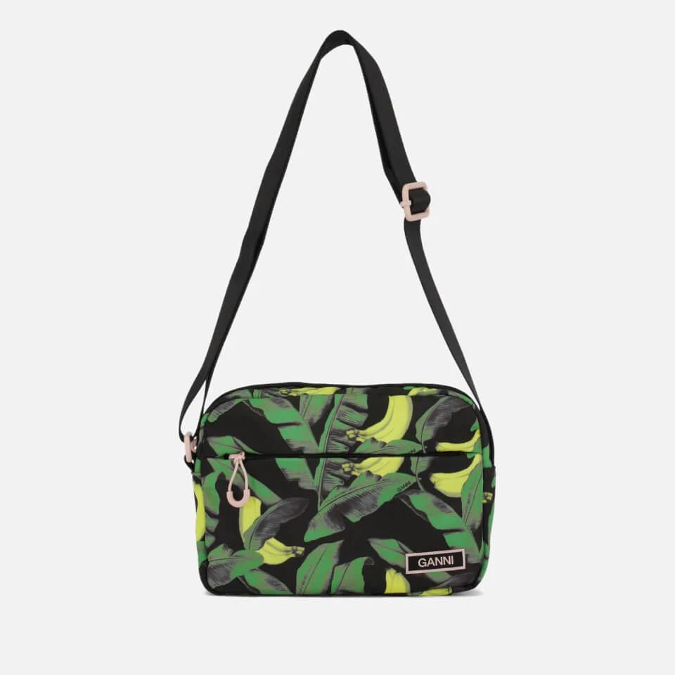 商品Ganni|Ganni Printed Recycled Shell Shoulder Bag,价格¥989,第1张图片