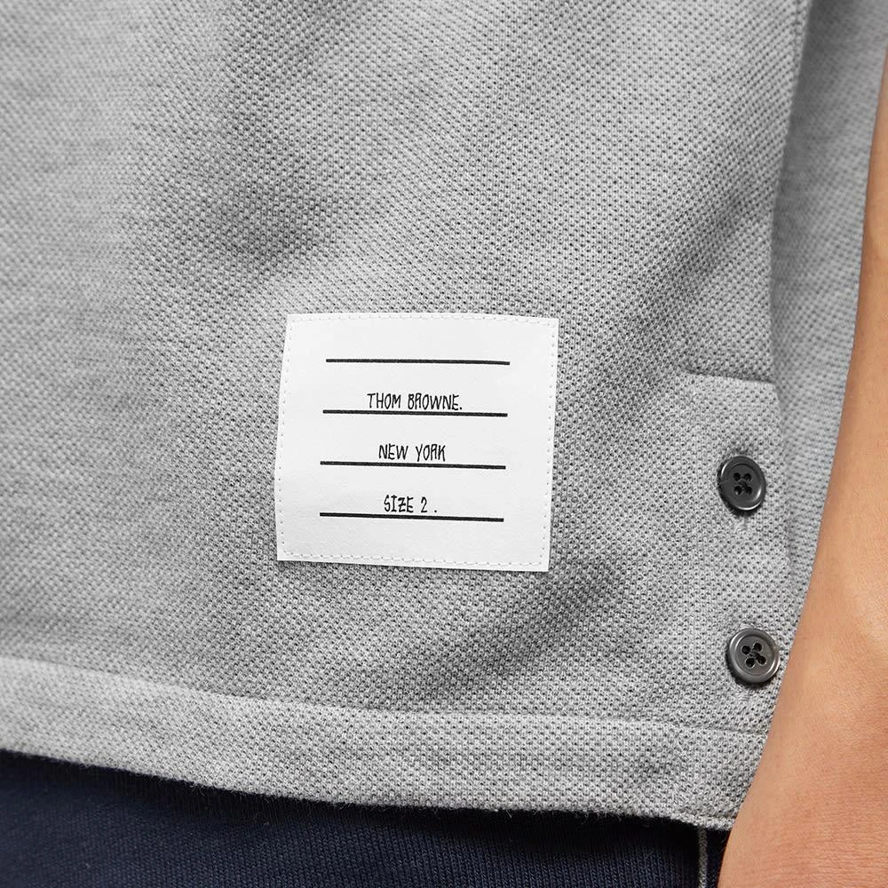 商品Thom Browne|Thom Browne Back Stripe Pique T-Shirt,价格¥1503,第5张图片详细描述