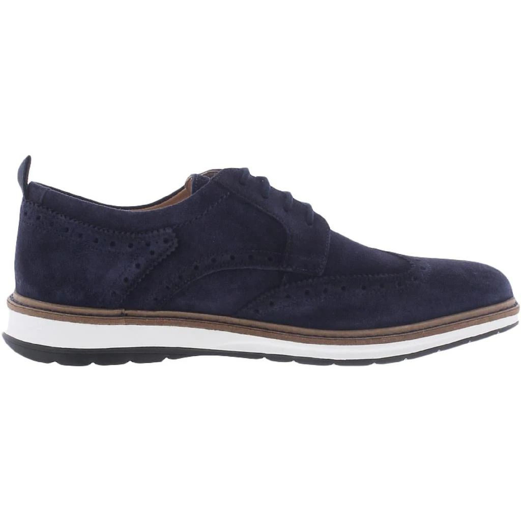 商品Clarks|Clarks Mens Chantry Wing Suede Soft Sole Wingtip Shoes,价格¥232,第2张图片详细描述