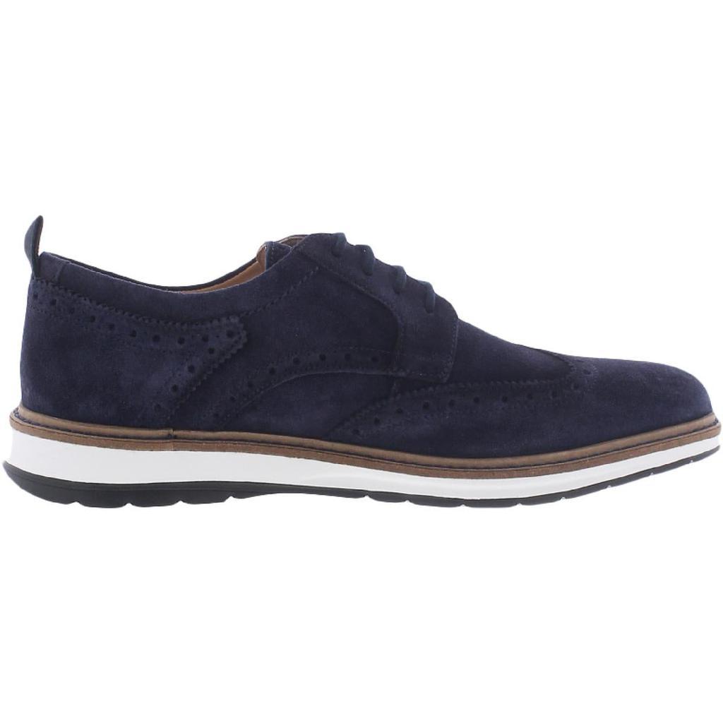 商品Clarks|Clarks Mens Chantry Wing Suede Soft Sole Wingtip Shoes,价格¥229,第4张图片详细描述