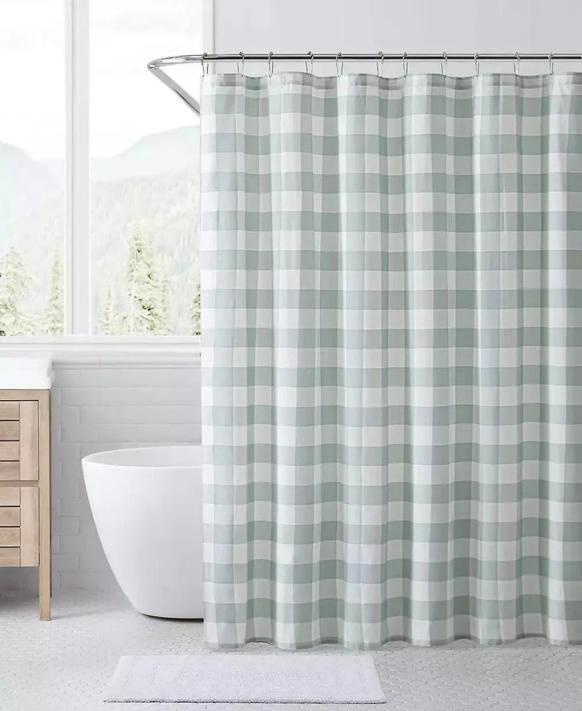 商品Eddie Bauer|Cabin Plaid Cotton Shower Curtain, 72" x 72",价格¥199,第1张图片