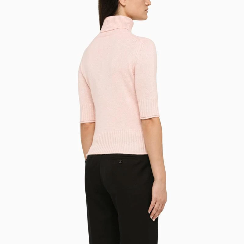 商品Max Mara|Pink cashmere turtleneck,价格¥2887,第3张图片详细描述