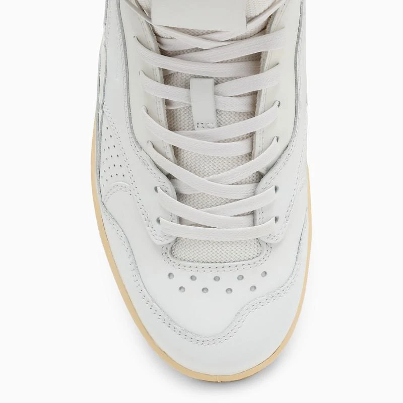 商品Jil Sander|White leather high top sneakers,价格¥1643,第3张图片详细描述