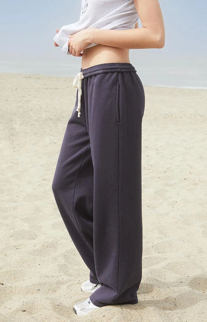 Navy Anastasia Tie Baggy Sweatpants 商品